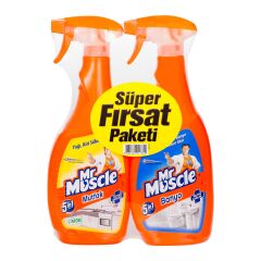 MR MUSCLE MUTFAK 750ML+BANYO 750ML