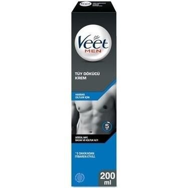 VEET TÜY DÖKÜCÜ KREM 200ML HASSAS CİLTLER ERKEK