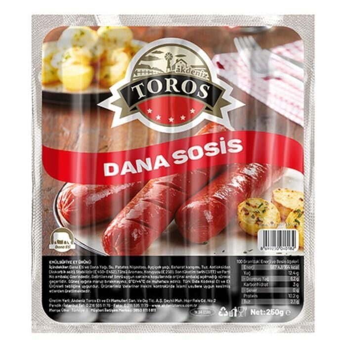 TOROS DANA SOSİS 5Lİ 250GR