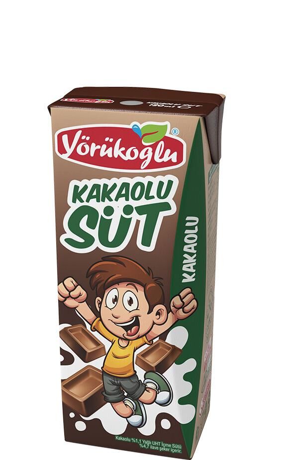 YÖRÜKOĞLU SÜT 180 ML KAKAOLU