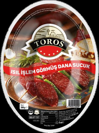 TOROS ISIL İŞLEM GÖRMÜŞ DANA SUCUK 200GR