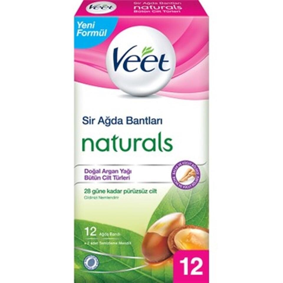 VEET AĞDA BANDI NATURALS SHEA YAĞI 12Lİ