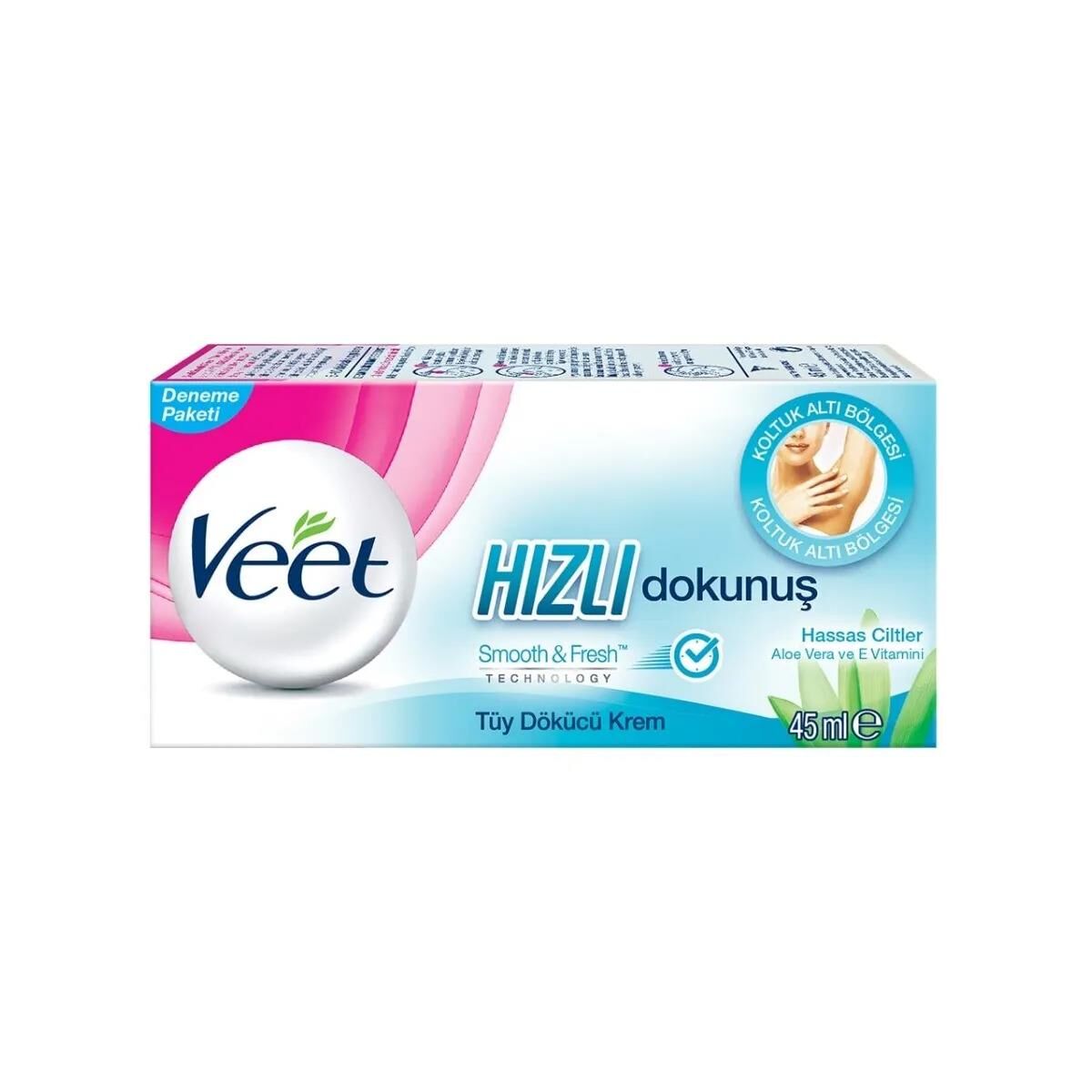 VEET TÜY DÖKÜCÜ KREM 45ML HIZLI DOKUNUŞ