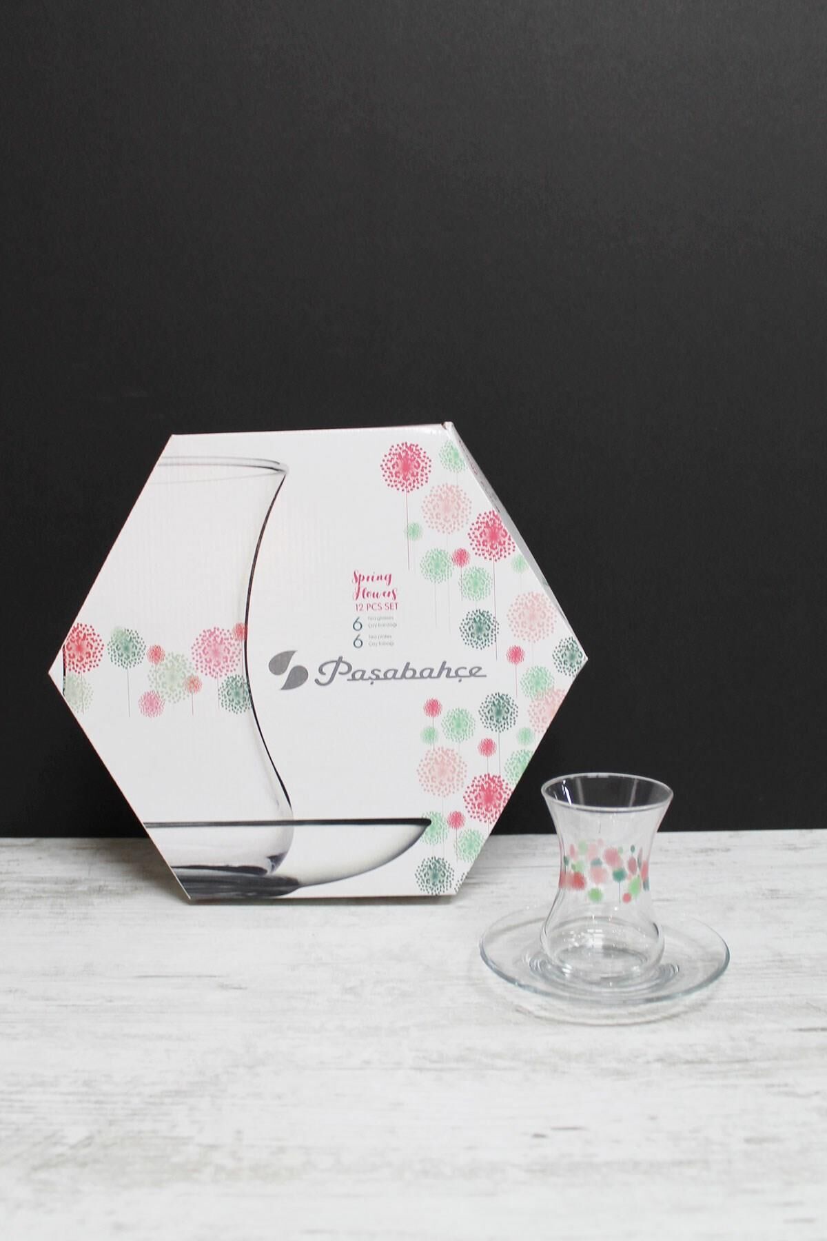 PAŞABAHÇE 96598 ÇAY TAKIMI SPRİNG FLOWERS 6LI