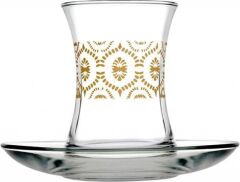 PAŞABAHÇE 96355 MİSİS DESENLİ 12 PARÇA ÇAY TAKIMI