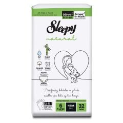 SLEEPY KÜLOT BEZ X LARGE NO:6 32Lİ