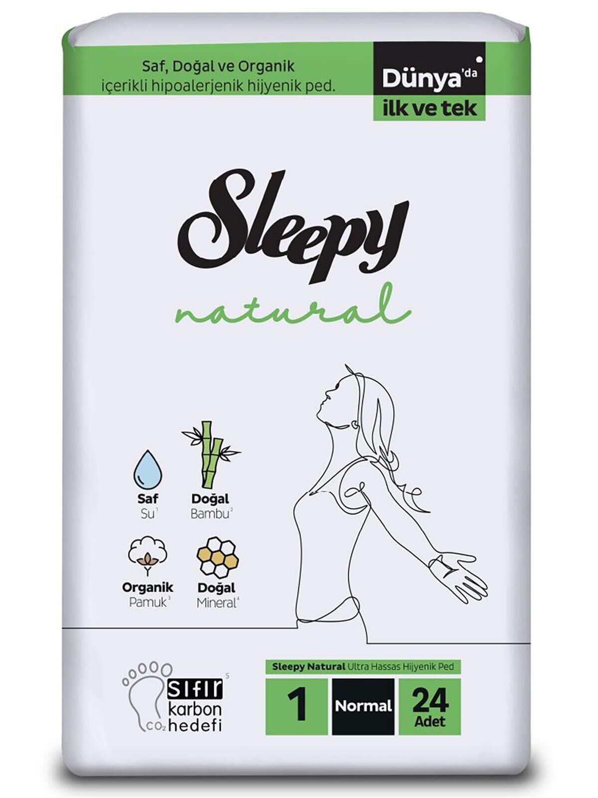 SLEEPY NATURAL PED SÜPER ECO 24 LÜ NORMAL