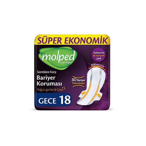 MOLPED SUPERNİGHT GECE 18Lİ