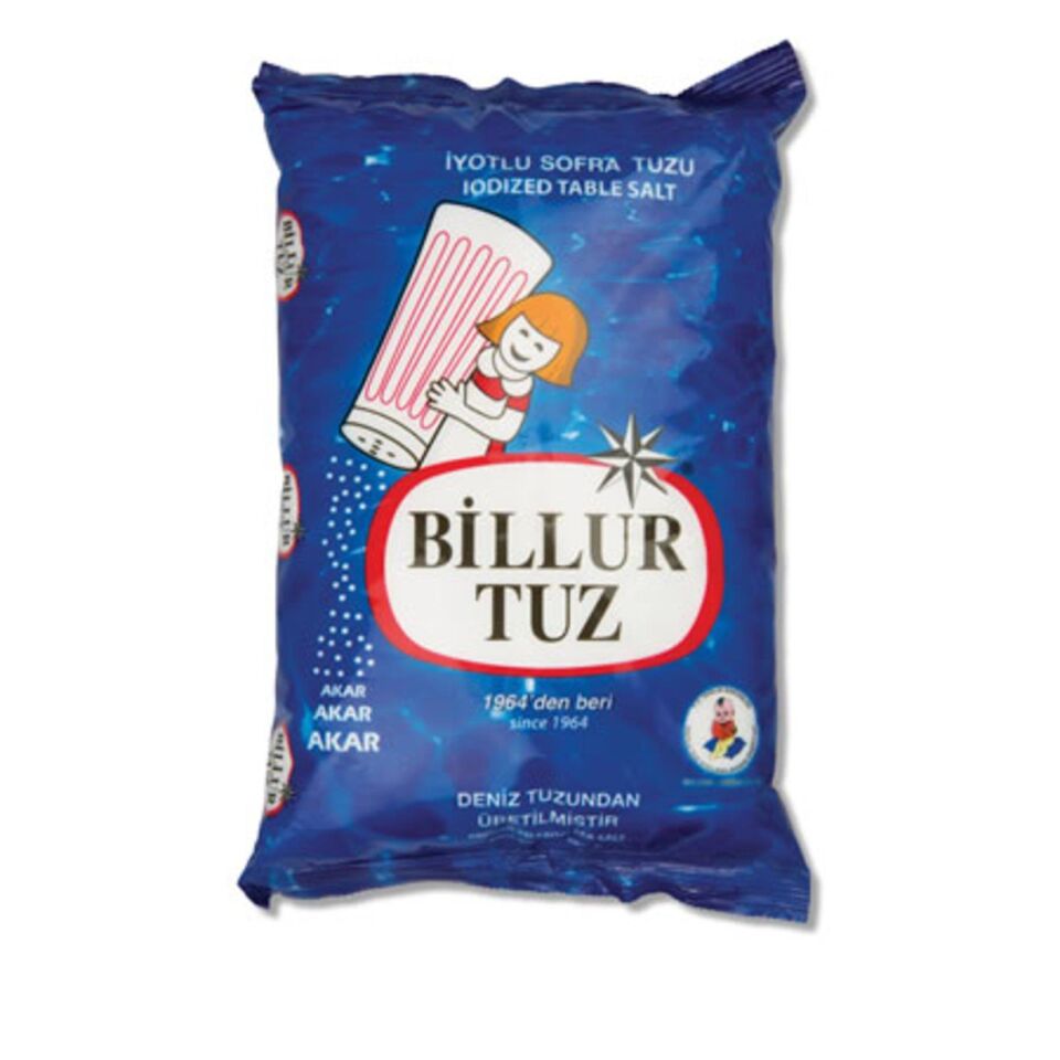 BİLLUR TUZ İYOTLU 1.5 KG