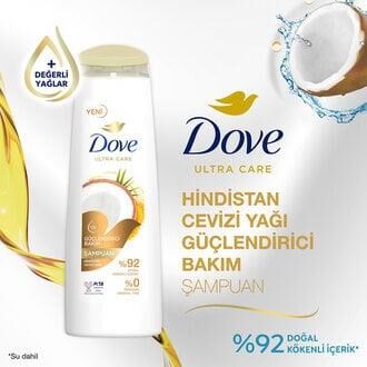 DOVE ŞAMPUAN 400ML GÜÇLENDİRİCİ BAK.HİND.CEVZ.YAĞI