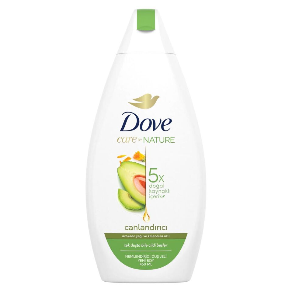 DOVE DUŞ JELİ CANLANDIRICI 450ML AVOKADO&KALENDULA