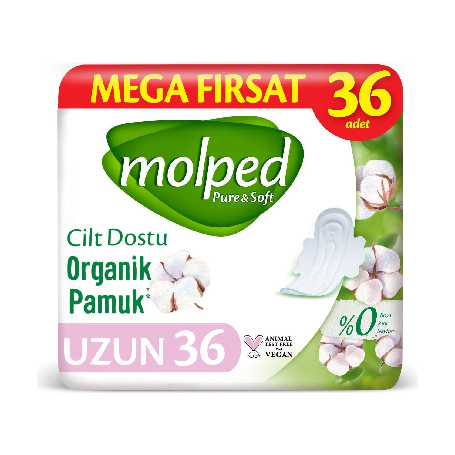MOLPED PURE SOFT MEGA FIRSAT UZUN 36LI