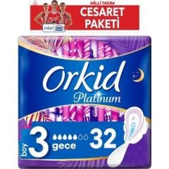 ORKİD ULTRA PLATİNUM 32Lİ GECE CESARET