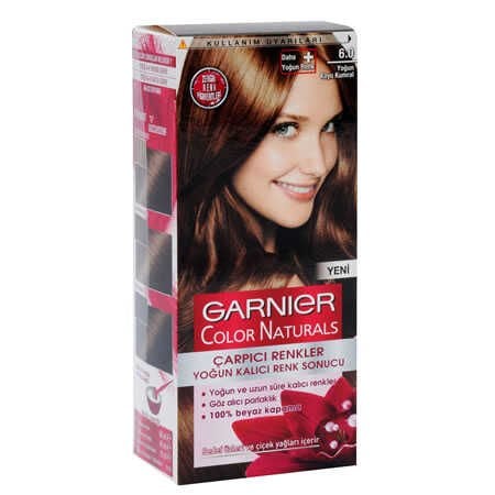 GARNİER COLOR ÇARPICI RENK 6.0 YOĞUN KOYU KUMRAL