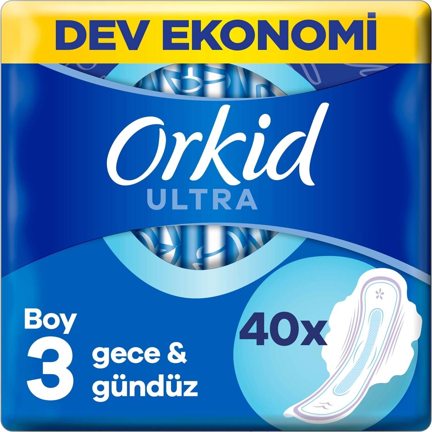 ORKİD ULTRA EKO EXTRA 40LI GECE&GÜNDÜZ CESARET