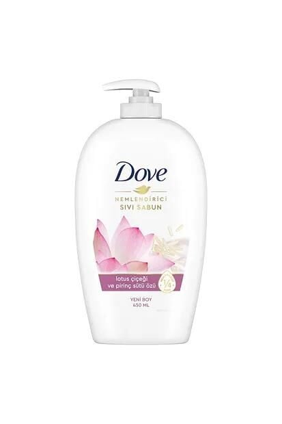 DOVE SIVI SABUN NEM.450ML LOTUS ÇİÇEĞİ&PİRİNÇ SÜTÜ