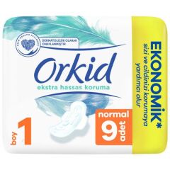 ORKİD EXTRA NORMAL TEKLİ HASSAS 9LU