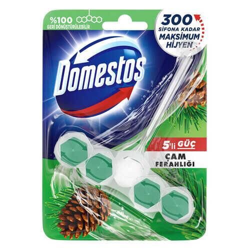 DOMESTOS WC BLOK L 5Lİ GÜÇ ÇAM FEREHLIĞI 50GR
