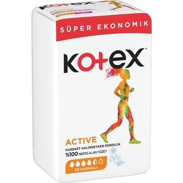 KOTEX ACTİVE QUADRO NORMAL 22Lİ