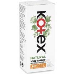 KOTEX NATURAL GÜNLÜK PED İNCE 32Lİ