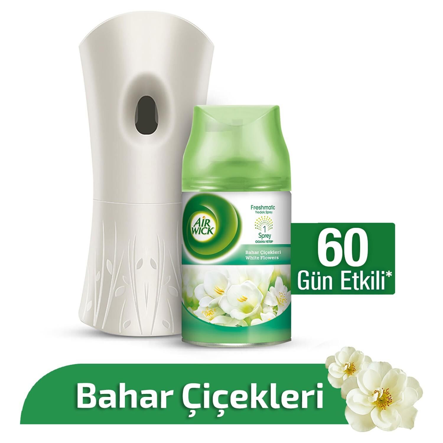 AİR WİCK FRESHMATİK KİT+YDK WHİTE FLOWERS