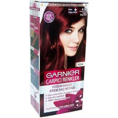 GARNİER COLOR ÇARPICI RENK 4.60 YOĞUN KOYU KIZIL