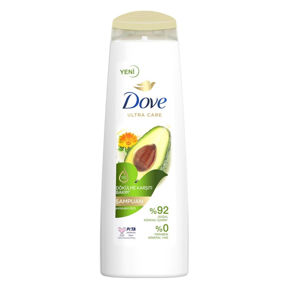 DOVE ŞAMPUAN 400ML ALOE AVOKADO ÖZÜ DÖKÜLME KARŞ.