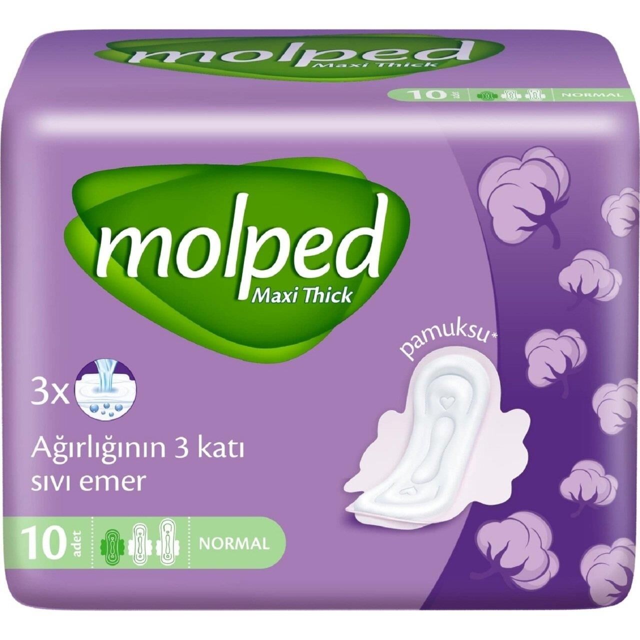 MOLPED MAXİ THİCK SW 10LU NORMAL