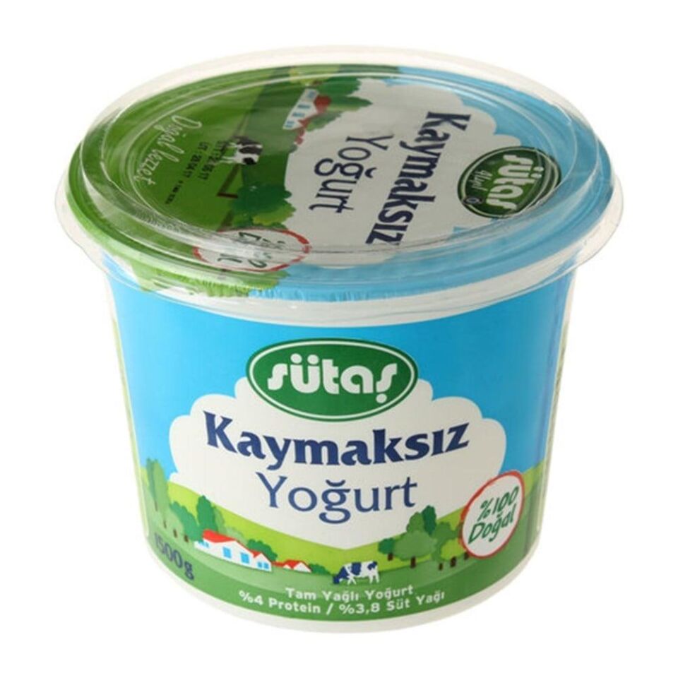SÜTAŞ YOĞURT 1500GR KAYMAKSIZ