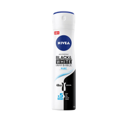 NİVEA DEODORANT 200ML BYN B&W İNVİSİBLE PURE
