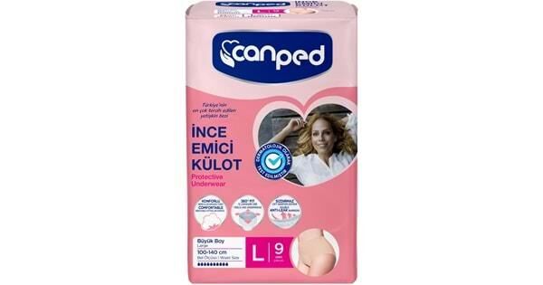 CANPED İNCE EMİCİ KÜLOT BÜYÜK 9LU