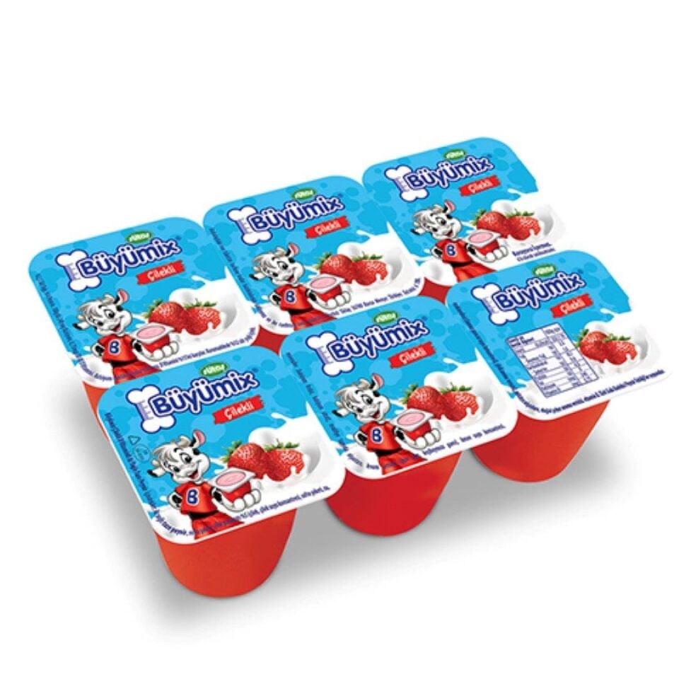 SÜTAŞ 6*40GR BÜYÜMİX ÇİLEKLİ
