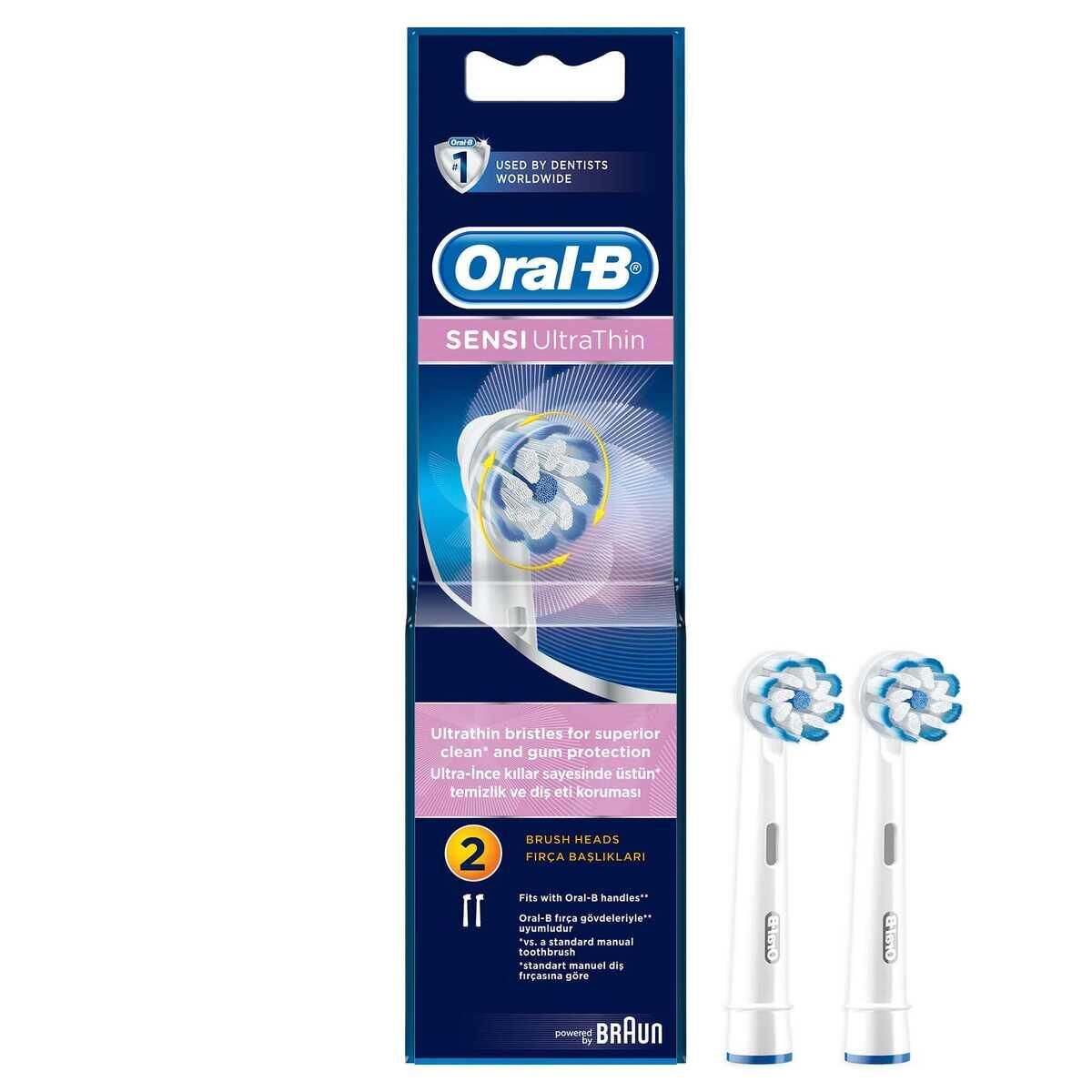 ORAL-B DİŞ FIRÇASI YEDEĞİ SENS ULTRA THİN EB60-20