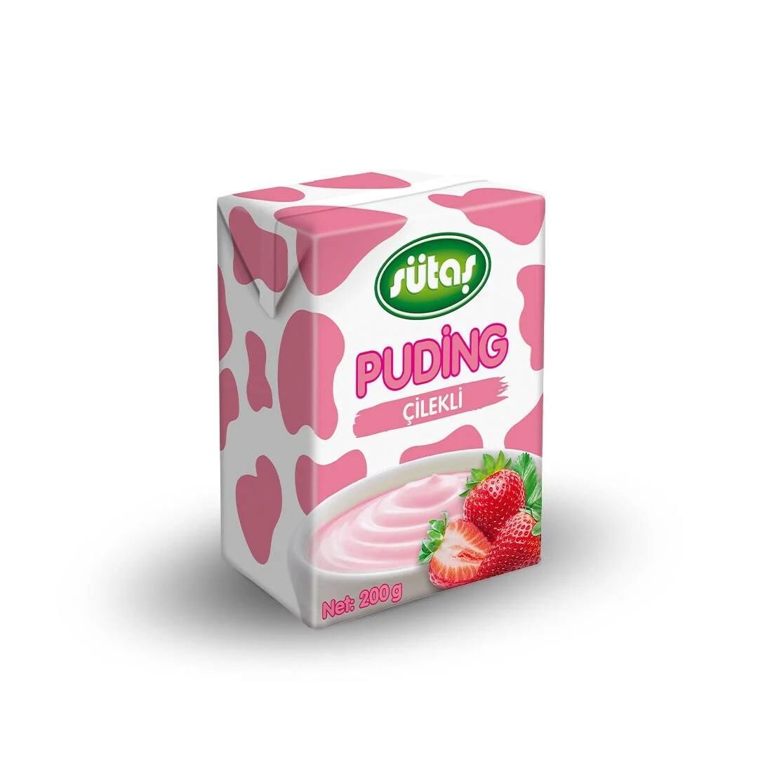 SÜTAŞ PUDİNG ÇİLEKLİ 200ML