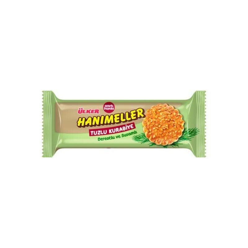 ÜLKER HANIMELLER 81G D.OTLU&SUSAMLI TUZLU KURABİYE