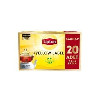 LİPTON YELLOW LABEL 384GR 120Lİ DEMLİK POŞET