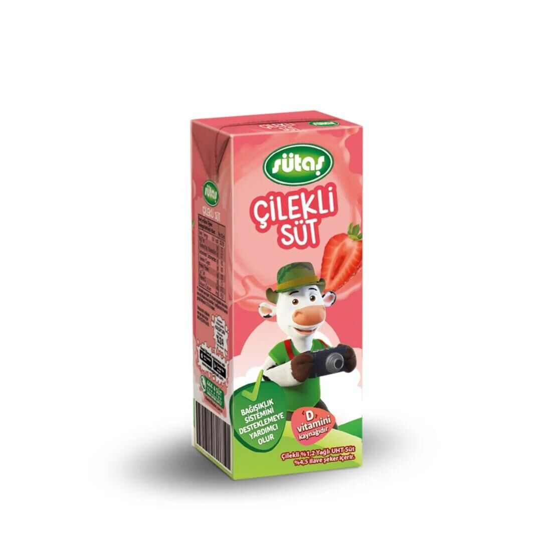 SÜTAŞ UHT SÜT 200ML ÇİKLEKLİ