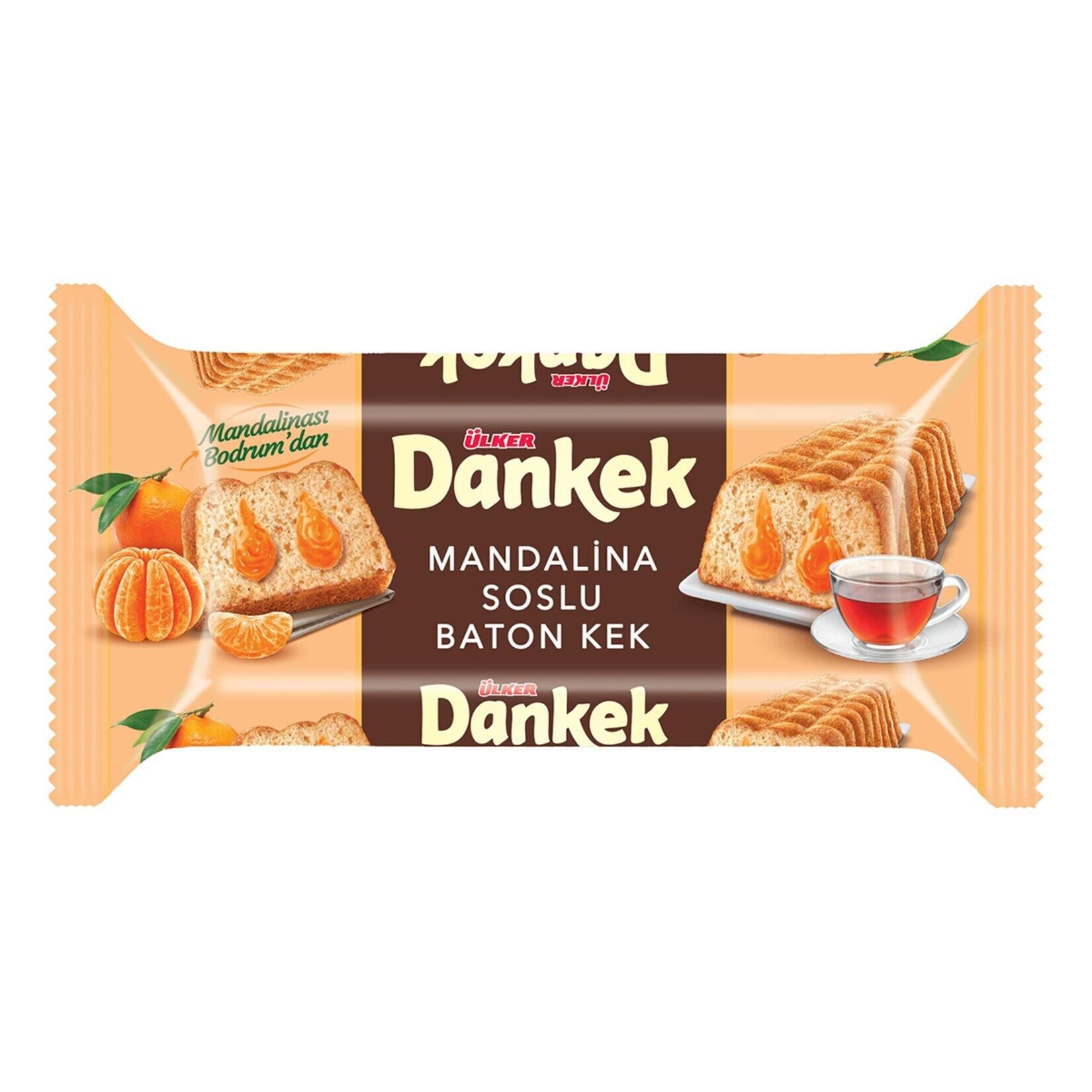 ÜLKER DANKEK BATON KEK 220GR MANDALİNA SOSLU