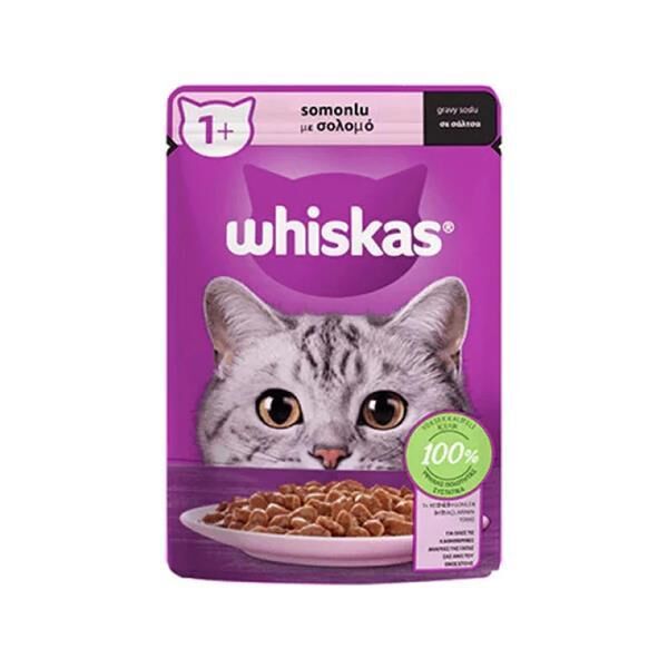 WHİSKAS POUCH YAVRU SOMONLU 85GR