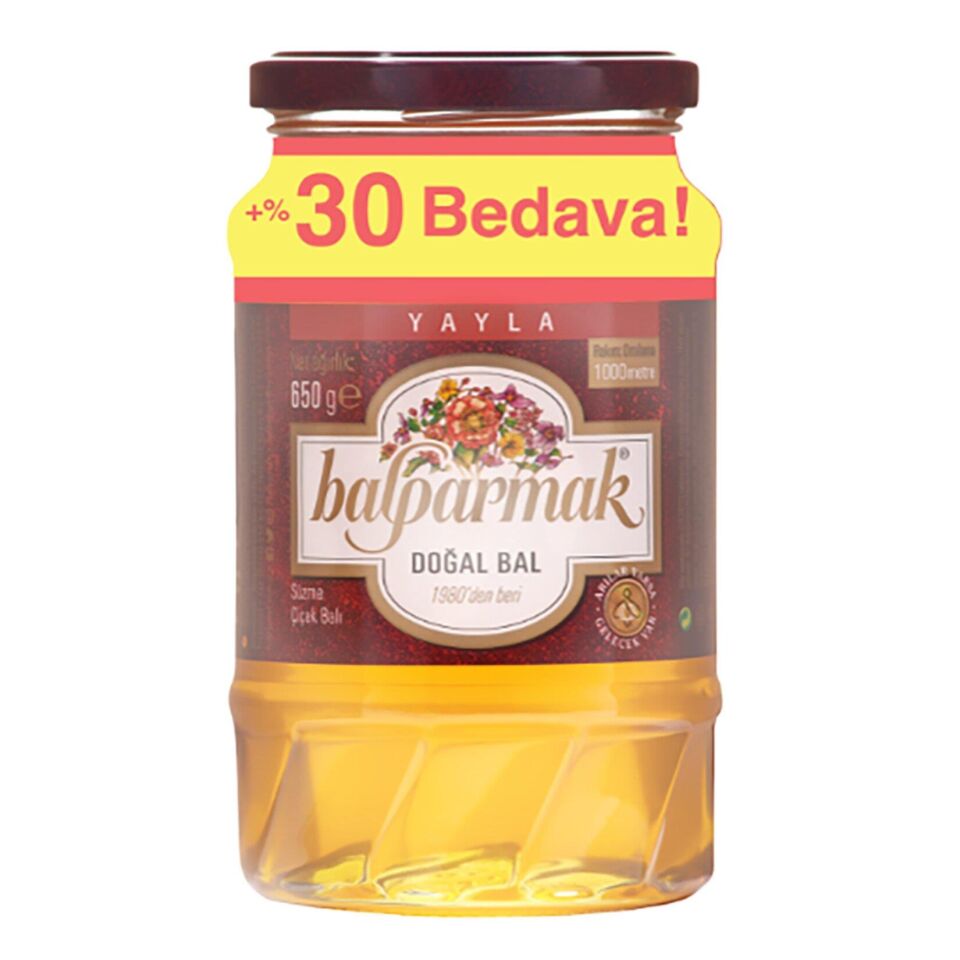 BALPARMAK 650GR SÜZME ÇİÇEK BALI %30 PROMOSYON