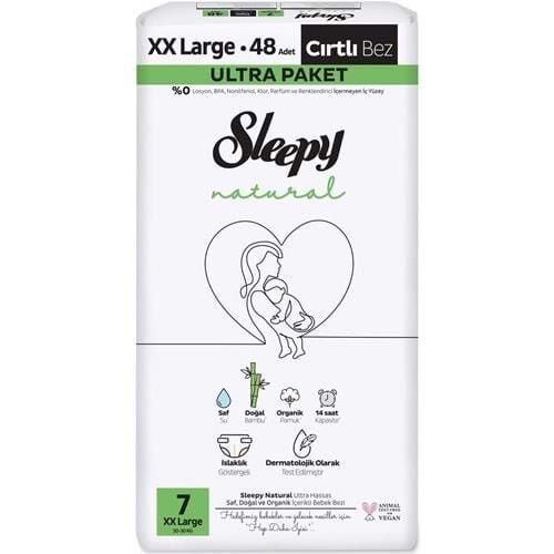 SLEEPY NATURAL ULTRA NO:7 XXL 48Lİ