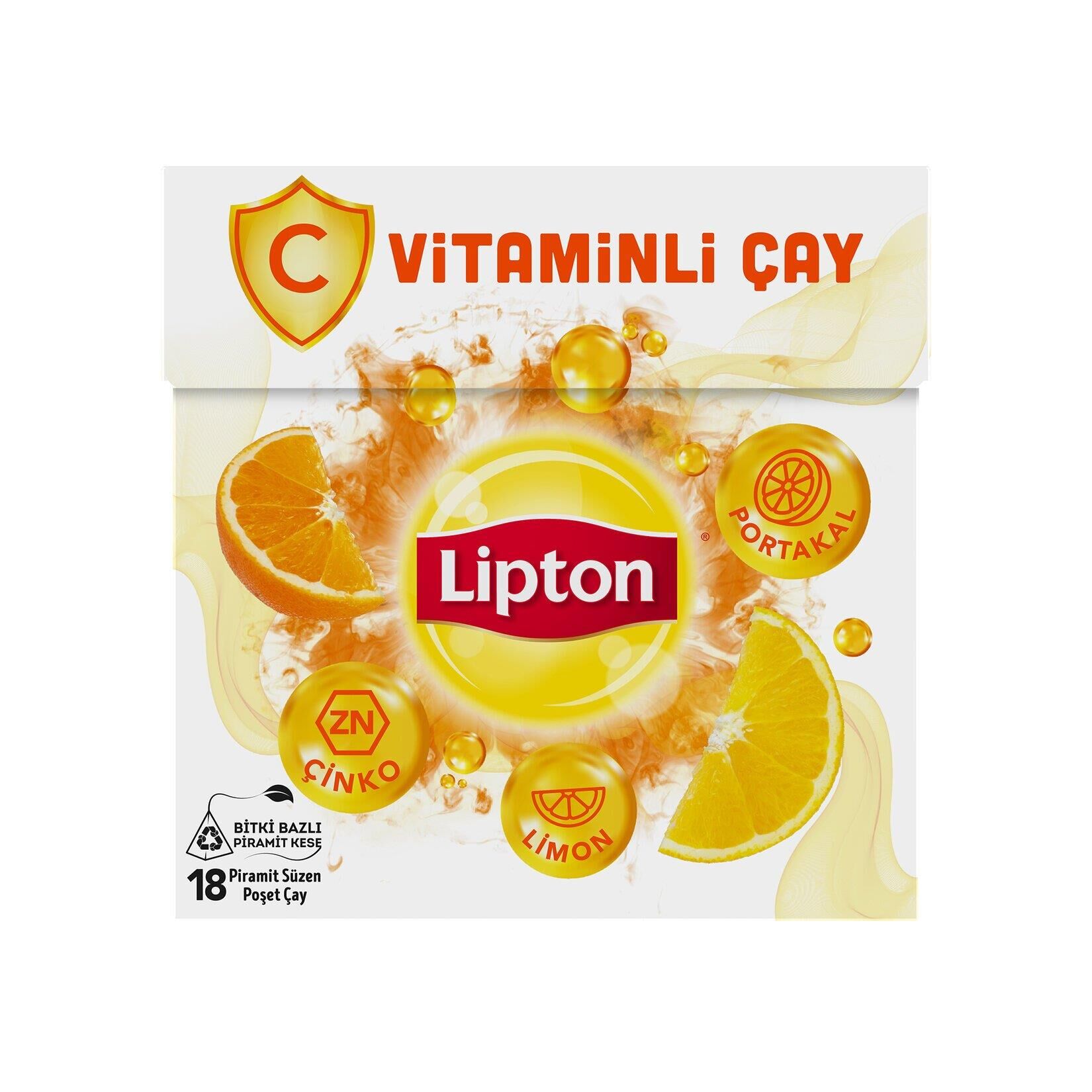 LİPTON BİTKİSEL ÇAY VİTAMİN C 18Lİ