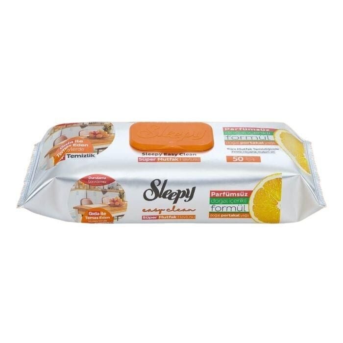 SLEEPY MUTFAK HAVLUSU 50Lİ PORTAKAL