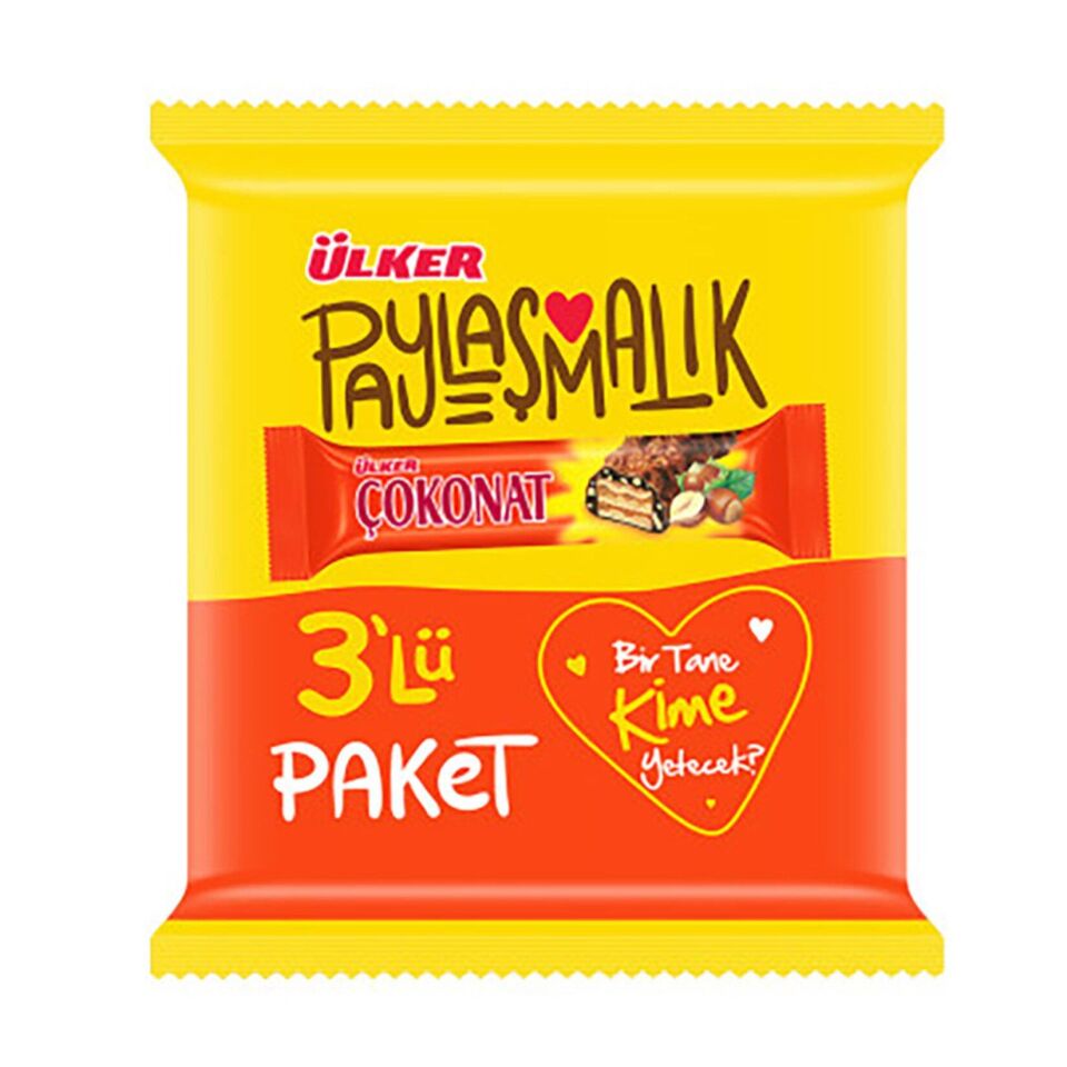 ÜLKER ÇOKONAT 3LÜ 3X33GR