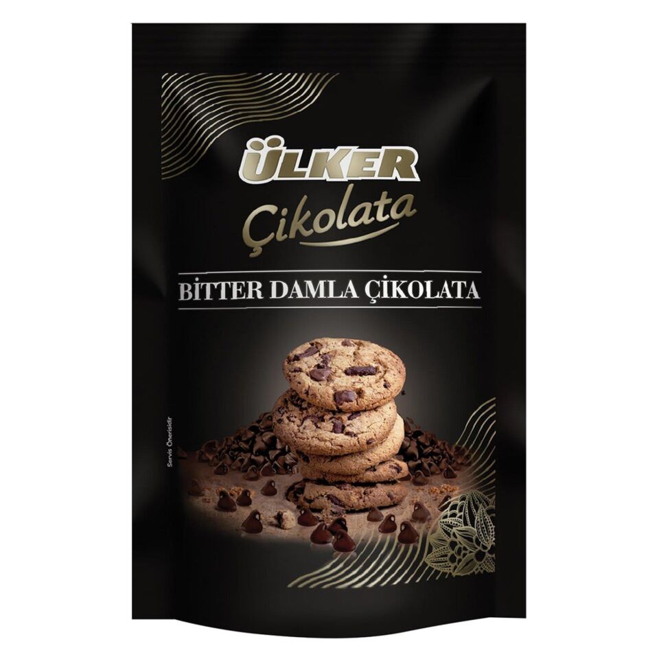 ÜLKER DAMLA ÇİKOLATA  BİTTER 120GR