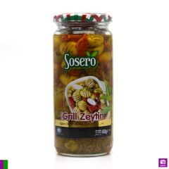 SOSERO GRİLL IZGARA ZEYTİN 450GR KVNZ