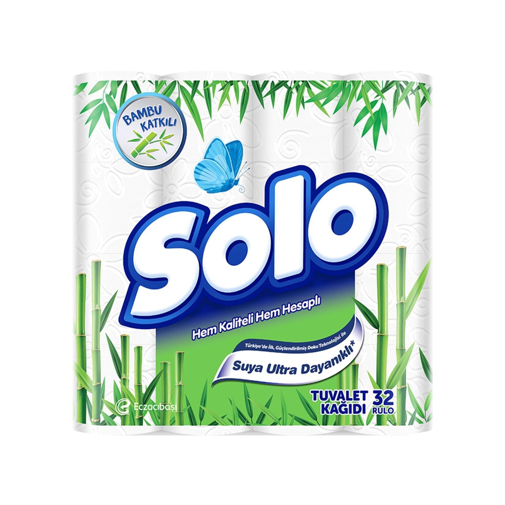 SOLO TUVALET KAĞIDI 32Lİ BAMBU