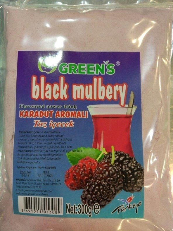 GREENS MEYVE ÖZÜ MULBERRY 300GR