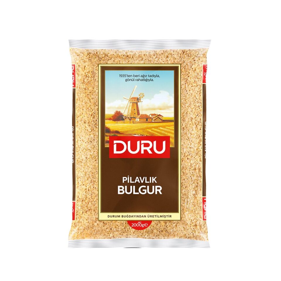 DURU BULGUR 2KG PİLAVLIK