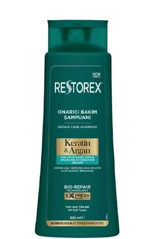 RESTOREX ŞAMPUAN 500ML KERATİN & ARGAN ONARICI